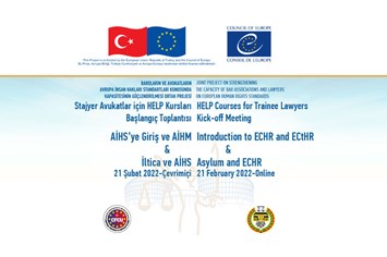 Kick-off meeting of the tutored HELP Courses on ‘’Introduction to the ECHR and the ECtHR’’ and ‘’Asylum and the ECHR’’