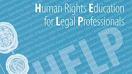 Avukatlar için Avrupa Konseyinin Sertifikalı HELP Eğitmenliği Eğitimi Düzenlendi